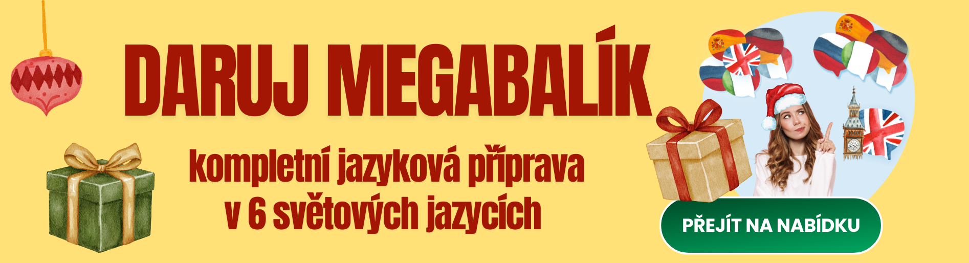 MEGABALIK Vánoce - Studovna PC